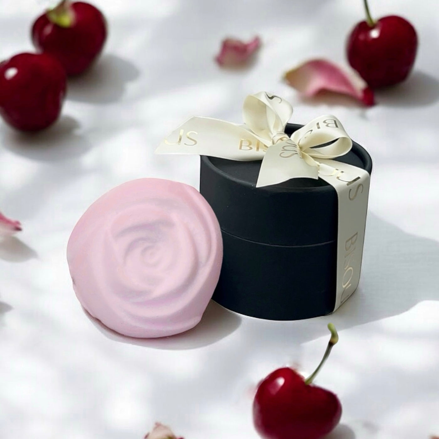 Cherry Noir Rose Bath Bomb - February Exclusive